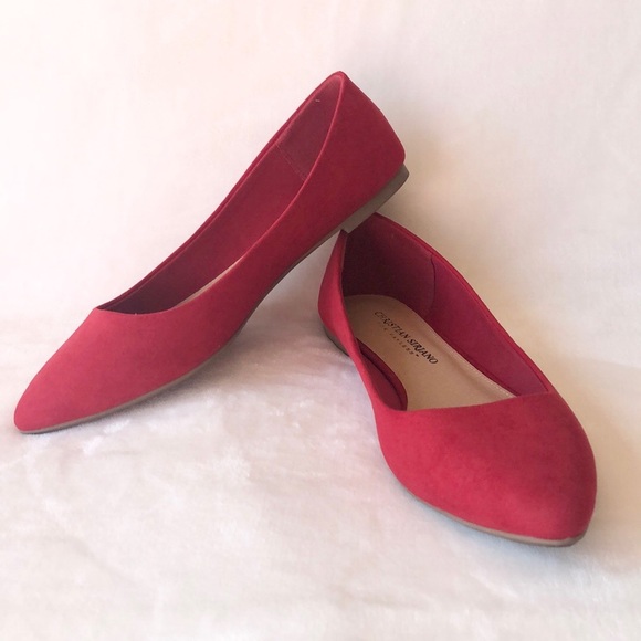 Christian Siriano Shoes - Christian Siriano | Cherry Red Flats